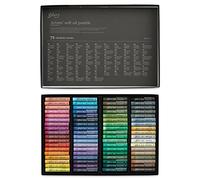 MUNGYO Gallery Professional Artists' Soft Oil Pastels Set of 72 Vibrant Colors for Blending