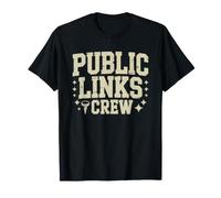 Muni Golfer Public Links Crew Weekend Golf Squad T-Shirt