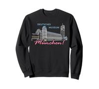 Munich, German Museum, Deutsches Museum Hand drawing Germany Sweatshirt
