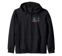 Munich, German Museum, Deutsches Museum Hand drawing Germany Zip Hoodie