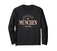 Munich Germany | München Bayern Deutschland Modern Long Sleeve T-Shirt