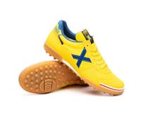 Munich GRESCA Genius 607, Indoor Football Shoes Unisex Adult, Yellow, 44 EU, Lemon Tree, 10 UK