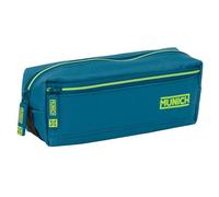 Munich Land - Triple Small Pencil Case, Children's Pencil Case, Ideal for School Age Children, Comfortable and Versatile, Quality and Resistance, 22 x 6 x 8.5 cm