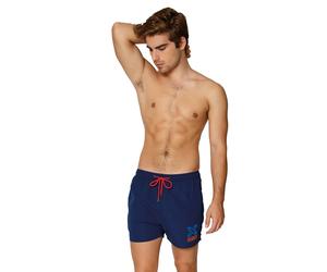Munich Mens Short swimsuit with inner mesh lining MUHARBOURNAVY01 man - Blue - Size 2XL