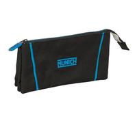 Munich Road - Triple Pencil Case, Children's Pencil Case, Ideal for School Age Children, Comfortable and Versatile, Quality and Resistance, 22 x 3 x 12 cm