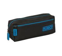 Munich Road - Triple Small Pencil Case, Children's Pencil Case, Ideal for School Age Children, Comfortable and Versatile, Quality and Resistance, 22 x 6 x 8.5 cm