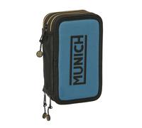 Munich - School Pencil Case with 37 Tools Included, Ideal for Children from 5 to 14 Years, Comfortable and Versatile, Quality and Resistance, 12.5 x 5.5 x 19.5 cm