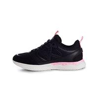 Munich Women's Clash Sneaker, Black/White, 4 UK