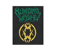 Municipal Waste Crossover Band Patch Badge Embroidered Iron on Applique Souvenir Accessory