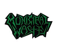 Municipal Waste Patch Iron on T-Shirt Embroidered Jacket Denim Jean Decorate Custom Handmade Gift Craft Enjoy