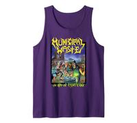 Municipal Waste The Art of Partying Tank Top, Men, Purple, Medium