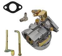 munirater Carburetor Replacement for Kohler 10HP K241 & 12HP K301 M10 M12 26 w/2 Choke Shafts Mounting Gasket for Kohler 4785322 4785323-S 4705313