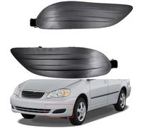munirater 2-Pack Front Bumper Fog Light Cover Grilles Replacement for 2005-2008 Toyota Corolla Left and Right Side 52128-02200 52127-02170