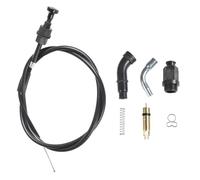 munirater Carburetor Choke Cable and Valve Plunger Kit Replacement for Foreman 500 Cable Length 1.27m