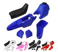munirater Plastic Fender Body Seat Gas Tank & Seat With Screws Replacement for Yamaha PW50 PY50 PW 50 Blue red black pink white