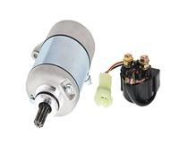 munirater Starter Motor with Solenoid Relay Replacement for Honda TRX250TM TRX250 TM Recon 250 2005-2017