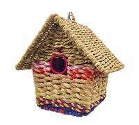 Munja & Reclaimed Sari Fabric Bird House Nester