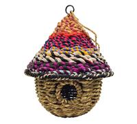 Munja & Reclaimed Sari Fabric Bird Nester