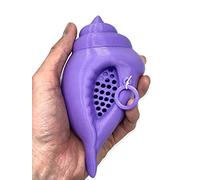 MunnyGrubbers - Original Mystic Conch Shell - Non-Canon Parody of Magic Conch Shell - Ask a YES or NO Question and Pull String - Fortune Telling - Decision Making - (V4+ Lavender)