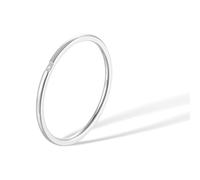 munone 1mm Gold Wedding Rings for Women 14K Gold Flush Set Cubic Zirconia Comfort Fit Titanium Ring Size 5-10, 8, Metal, Zircon