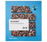 MUNSBIT Blueberry Nut Bar - Nutrient-Rich 96g Pack for Healthy Snacking