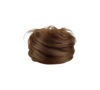 MUNSKT 1 PC Nest Shape Fake Hair Scrunchie for Women, Adjustable Hair Bun Donut, Volumizing Hairpiece, Messy Bun Maker, Elastic Hairpiece