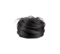 MUNSKT 1 PC Nest Shape Fake Hair Scrunchie for Women, Adjustable Hair Bun Donut, Volumizing Hairpiece, Messy Bun Maker, Elastic Hairpiece