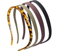 MUNSKT 4 Pcs Headbands Sunglasses Headband for Glasses Wearers No Headache Headband For Glasses Wearers Cloth For Women Flex No Pressure Fashion Thin Headbands Non Slip Solid Color