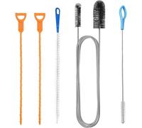 MUNSKT 5PCS Drain Unblocker and Cleaner Tool Shower Drain Unblocker, Multifunctional Sink Unblocker Tool, Plumbing Unclogger Tool for Bathroom Shower Kitchen Plug Hole