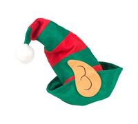 MUNSKT Elf Hat with Ears,Novelty Christmas Accessory,Funny Christmas Hats,One Size for Adult