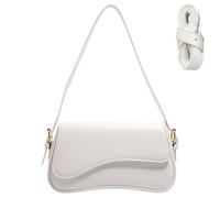 MUNSKT Women's Leather Shoulder Bag, Mini Tote Bag, Small Antique Soft Leather Shoulder Bag, Classic Women's Mini Chain Bag