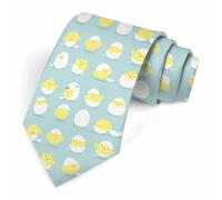 Muntayson Happy Easter Men's Tie Men's Necktie Tie for Men Wedding Holiday Party