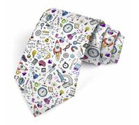 Muntayson Scientific Formulas Calculations Mens Tie Men's Necktie Ties for Mens Daily Wedding Party Business