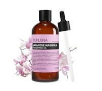MUNUSNA Japanese Magnolia Fragrance Oils for Diffuser & Aromatherapy, Premium Fragrance Oils for Candle Making, Soap Making, Burner Oil, DIY Scented Products, 100ml Glass Bottle with Dropper