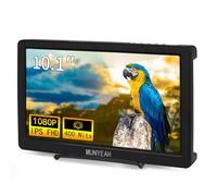 MUNYEAH Portable Monitor M1020 10.1" Full HD Ips 1920X1080 400Nits With Hdmi, Vga For Windows 11/10/8/7 Ps Xbox Compatible Raspberry Pi 5/4/3 Built-in Speakers Support Vesa