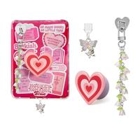 Muorruo 7-Pack Kindle Dust Plug Charm, Glow in the Dark Bookish Star Charms, Compatible with Kindle, Type C Dust Plug Port Cover, Accessories for iPhone Gift