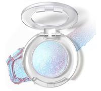 Muorruo Holographic Duochrome Glitter Eyeshadow, Colour-Changing Shimmer Eyeshadow Palette, Glittery Highlighter for Inner Eye Corner, Iridescent Eyeshadow Palette 04