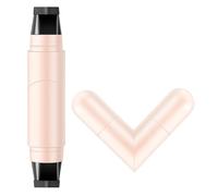 Muorruo Winged Eyeliner Stamp Pen with two rotating heads, quick-drying, long-lasting, waterproof liquid eyeliner pen, smudge-proof for an easy cat-eye look (Black)