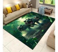 MUOUCTE 3D T-Rex Dinosaur Indoor Carpet Cinematic Jungle Rug 180x260cm