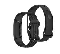 Muovrto 2 PC Silicone Watch Band for Google Fitbit Air, Solid Band | Soft Silicone, Mix & Match Colours, Sweat-resistant Watch Strap