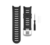 Muovrto Replacement Strap for Garmin Forerunner 610, Soft Silicone Sport Band Wath Strap Replacement Band for Garmin 610