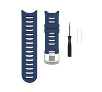 Muovrto Replacement Strap for Garmin Forerunner 610, Soft Silicone Sport Band Wath Strap Replacement Band for Garmin 610