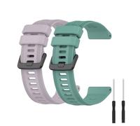 Muovrto Replacement Strap for Garmin Forerunner 745,Silicone Soft Watch Strap for Garmin Forerunner 965/Forerunner 955 (Set 3)