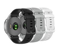Muovrto Silicone Strap for Garmin Forerunner 255S/Venu 2S/Vivoactive 4S,Watch Strap Band for Garmin vivomove 3S/Actives