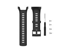 Muovrto Strap for Suunto 5,Replacement Band Silicone Waterproof Watch Strap for Men and Women (Black)