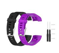 Muovrto Watch Strap for Garmin Approach X40/X10, Silicone Replacement Sport Band Watch Band Strap for Garmin Vivosmart HR Plus