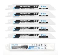 MUOZLOP 5Pack 6inch 18TPI Metal Reciprocating Saw Blades Set