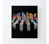 Muppets Abbey Road Canvas Print 16x20 - Animal, Dr Teeth & The Electric Mayhem - No Frame (Print Only) - ObFG-RedBSMdPrt1-2095858114.2963