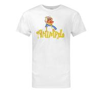 Muppets Animal Drummer White Men's T-Shirt