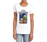 Muppets Disney The Christmas Carol Kermit Womens T Shirt, White, XL